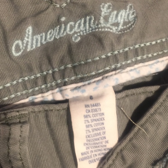 American Eagle 5 Pocket Capris Size 6 - Picture 9 of 10